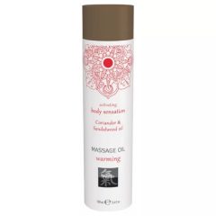   Shiatsu Warming - melegítő masszázsolaj koriander-szantál 100ml